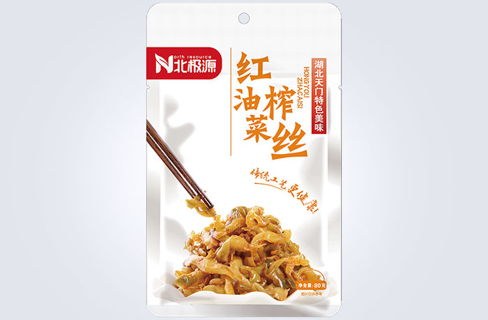 红油榨菜丝(80g)